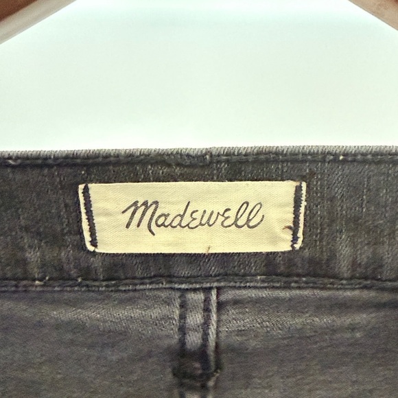 Madewell Women's Dark Gray Boot Cut Jeans Stovepipe size 25 - Picture 3 of 15